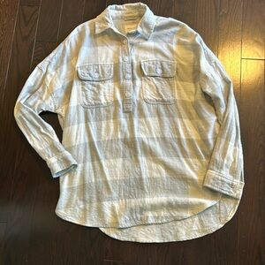 American Eagle Flannel Pullover